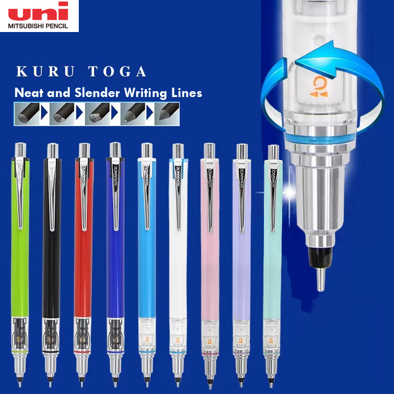 Uni Rotary Mechanical Pencils  - Mechanical Pencil 0.3 ulasan dan harga