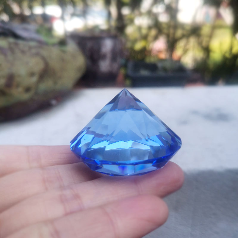 1pc Crystal Diamond Paperweigh - Paper Weight Crystal ulasan dan harga