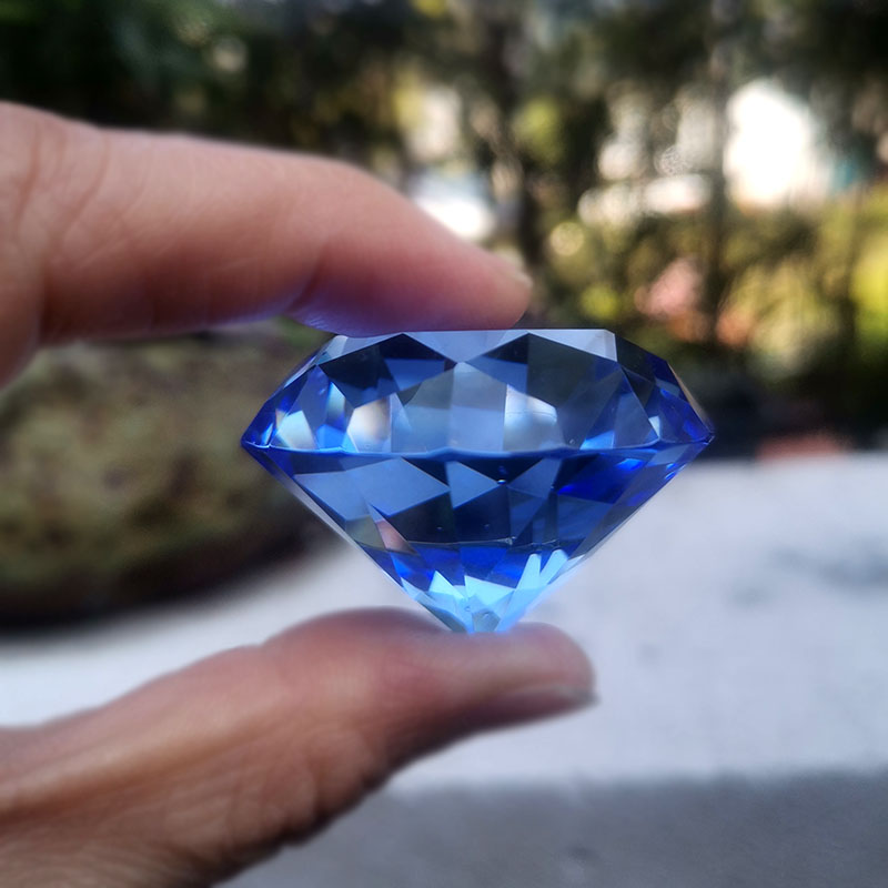 1pc Crystal Diamond Paperweigh - Paper Weight Crystal ulasan dan harga