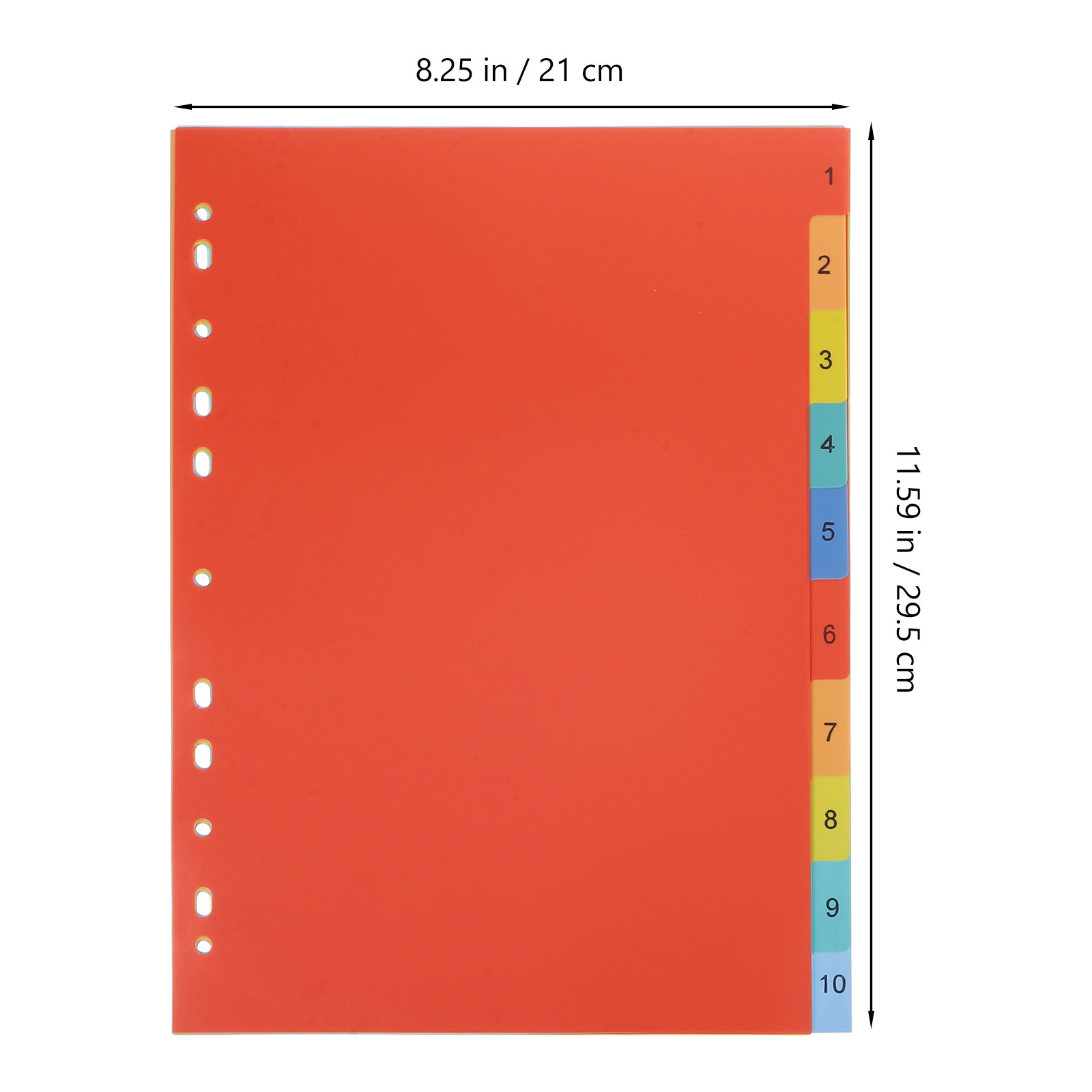 2Sets A4 Binder Dividers PP Pl - Tab Divider A4 ulasan dan harga