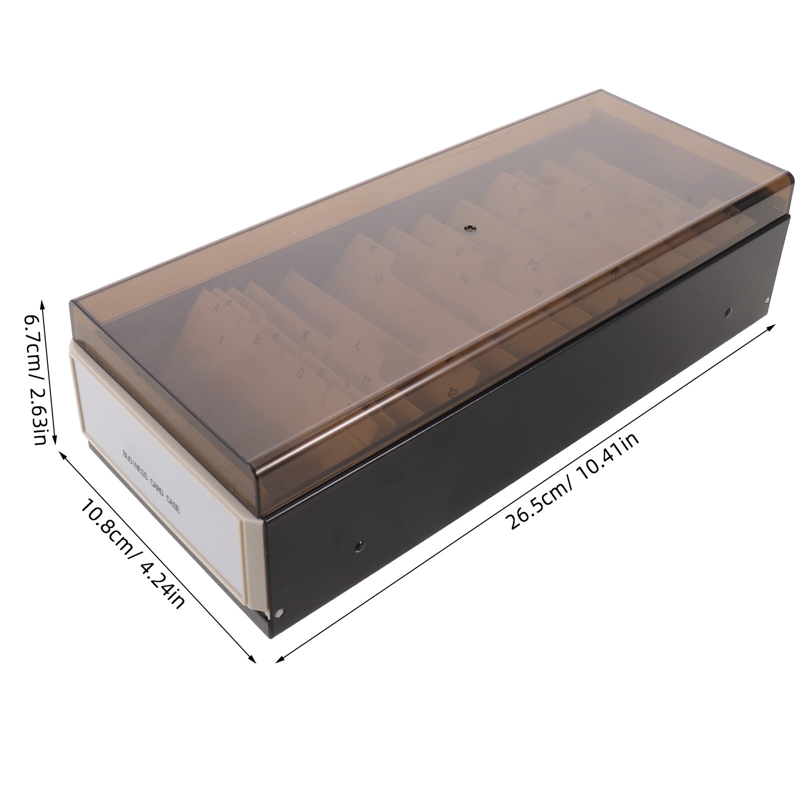 Large Capacity Business Card H - Index Card Holder ulasan dan harga