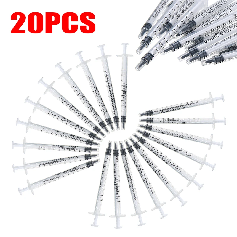 20PCS Lab Dedicated 1ml Plasti - Gel Refill Pack ulasan dan harga