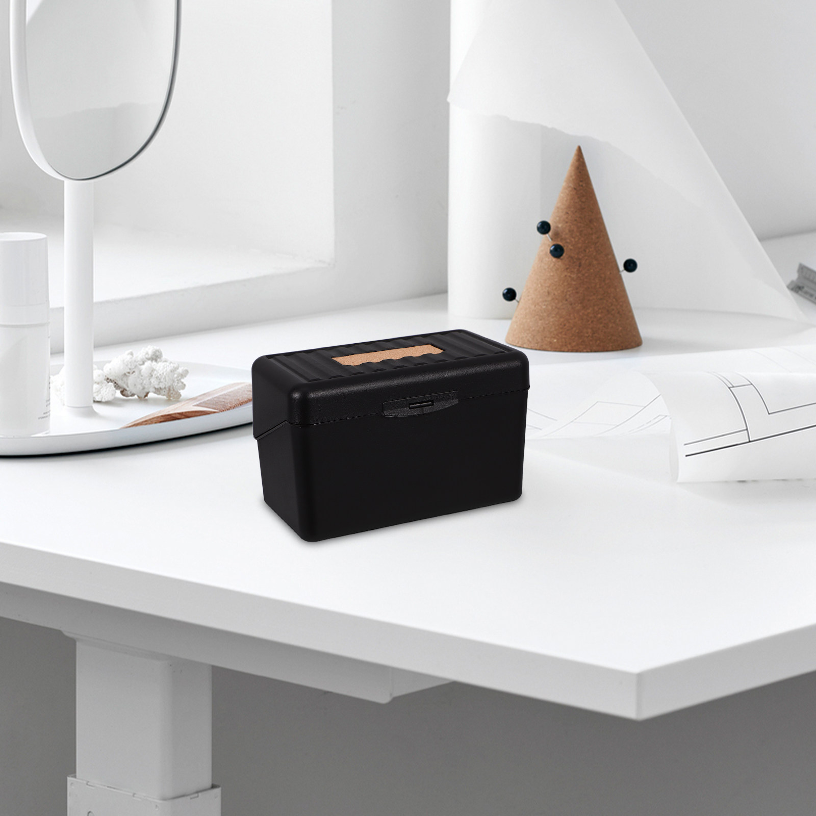 Premium Index Card Holder Box  - Index Card Holder ulasan dan harga