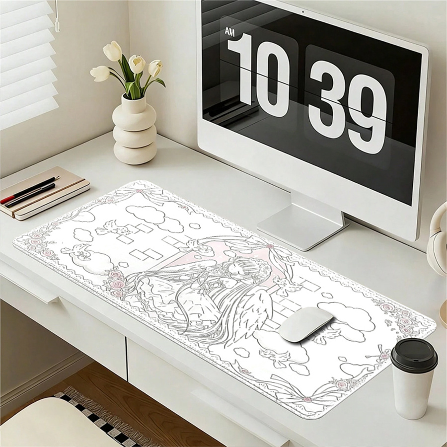 Leather Mouse Pad, Desk Carpet - Leather Desk Pad ulasan dan harga