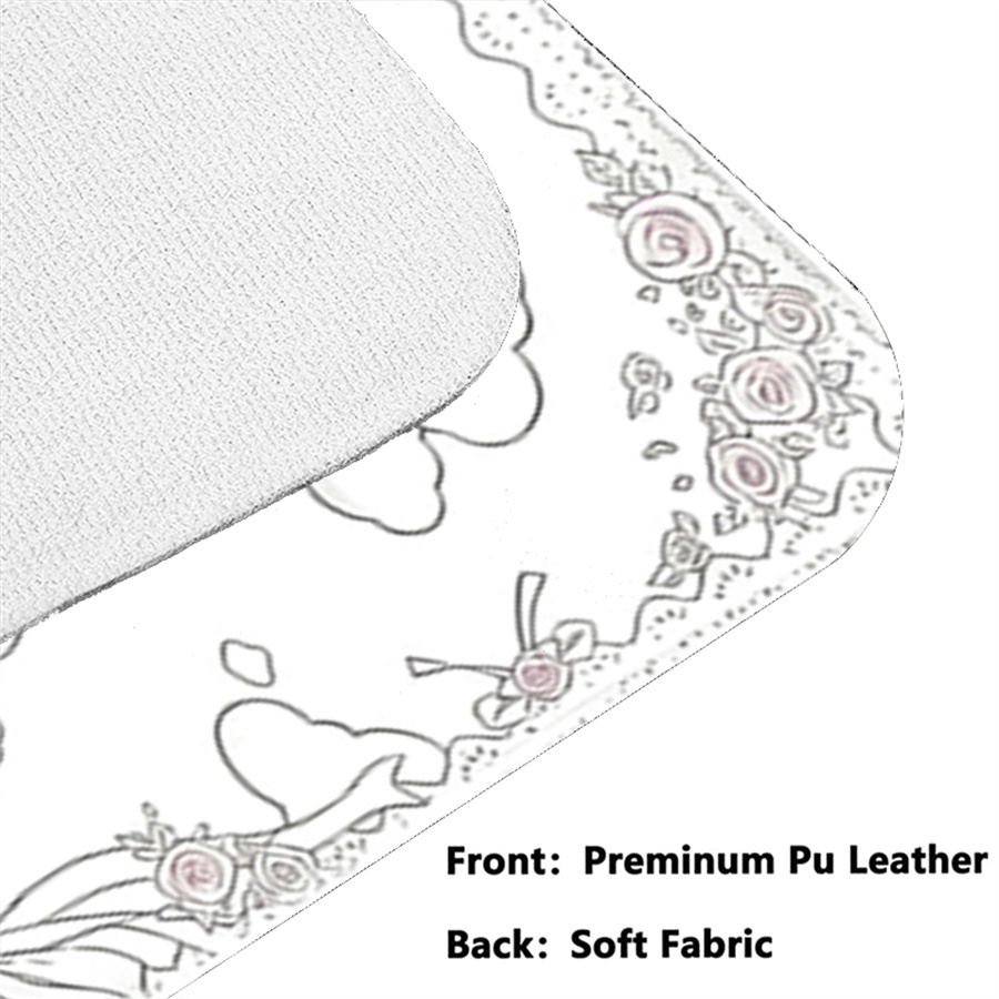 Leather Mouse Pad, Desk Carpet - Leather Desk Pad ulasan dan harga